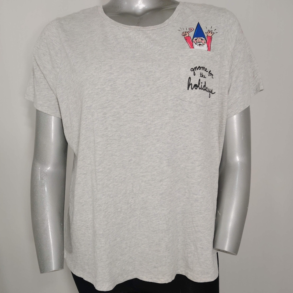 Old Navy Short Sleeve Holiday Gnome T-Shirt XXL